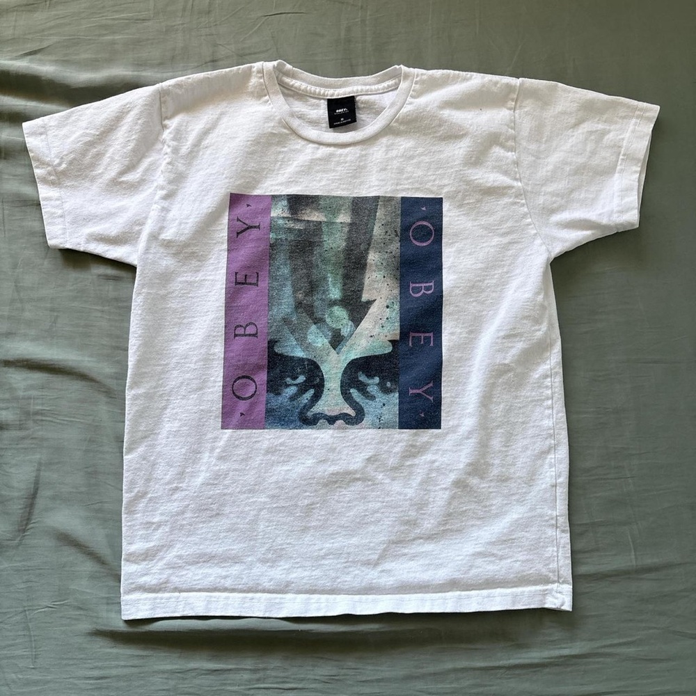 Obey Graphic T-Shirt in White